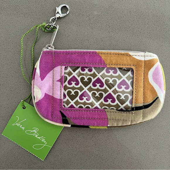 Vera Bradley Handbags - NWT Vera Bradley Clip Zip ID Pouch